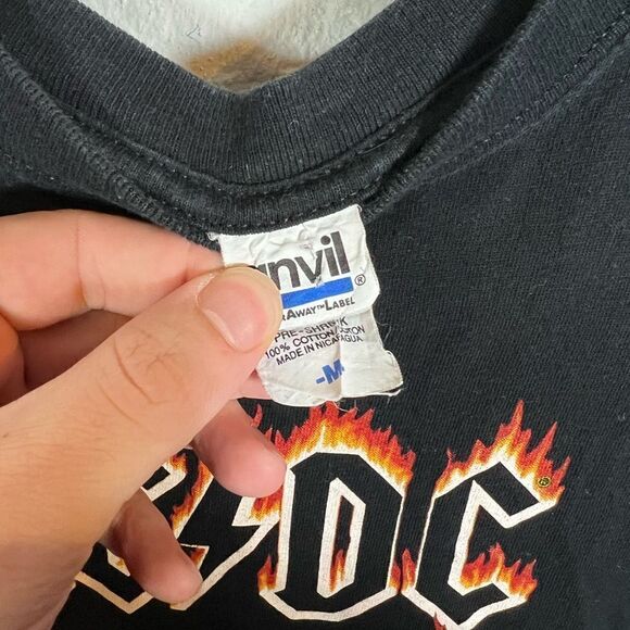 Vintage AC/DC Band Tee Shirt - Picture 4 of 7